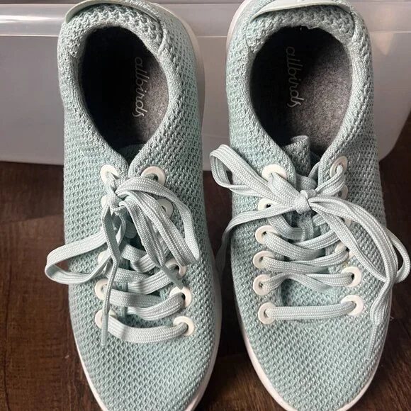 Allbird's Women's Size 8 Tree Pipers Dream Green (Cream Hush sole) - Picture 6 of 7